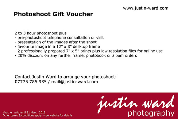 Voucher 1 Christmas 2012
